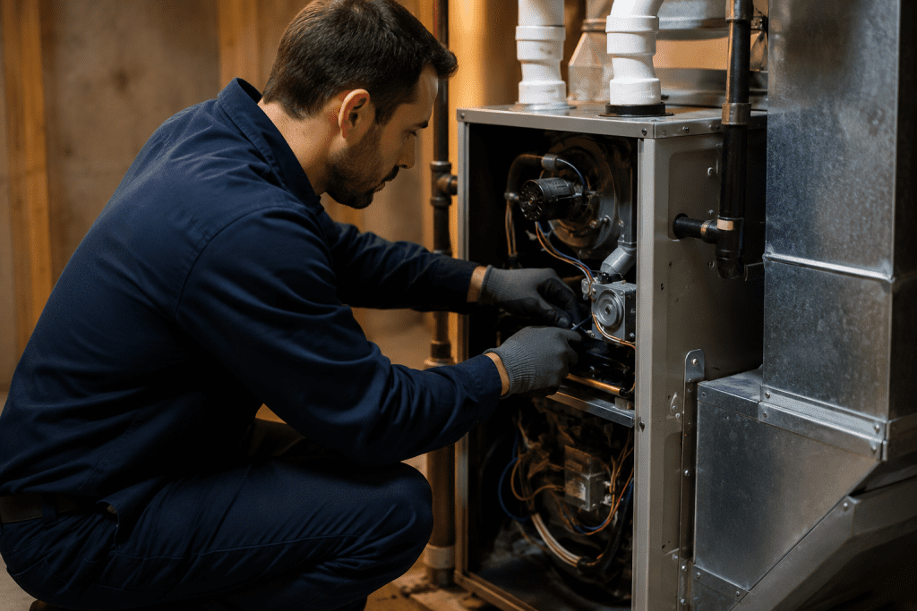 furnace installation